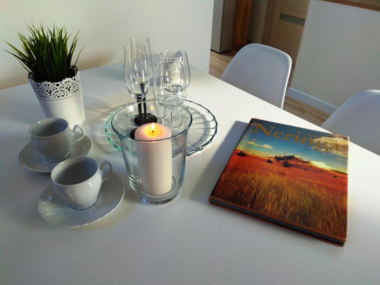 Apartamentai Niden - Su Terasa Ir Vaizdu I Marias Nidos Centre Buitenkant foto